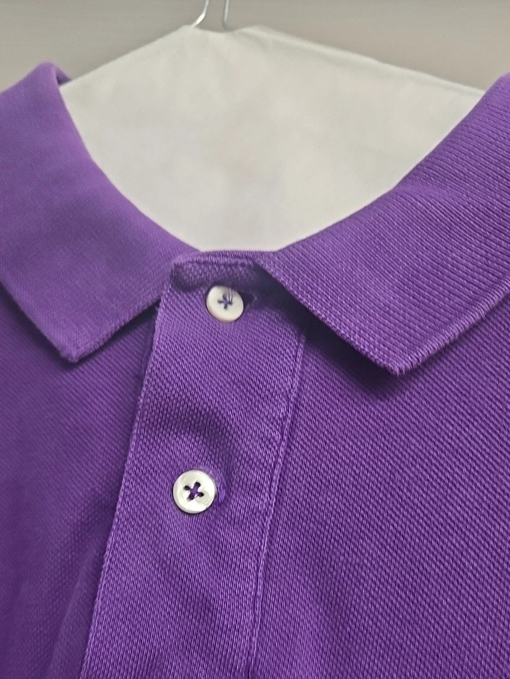 Ralph Lauren Purple Polo - Short Sleeve Embroidered Logo